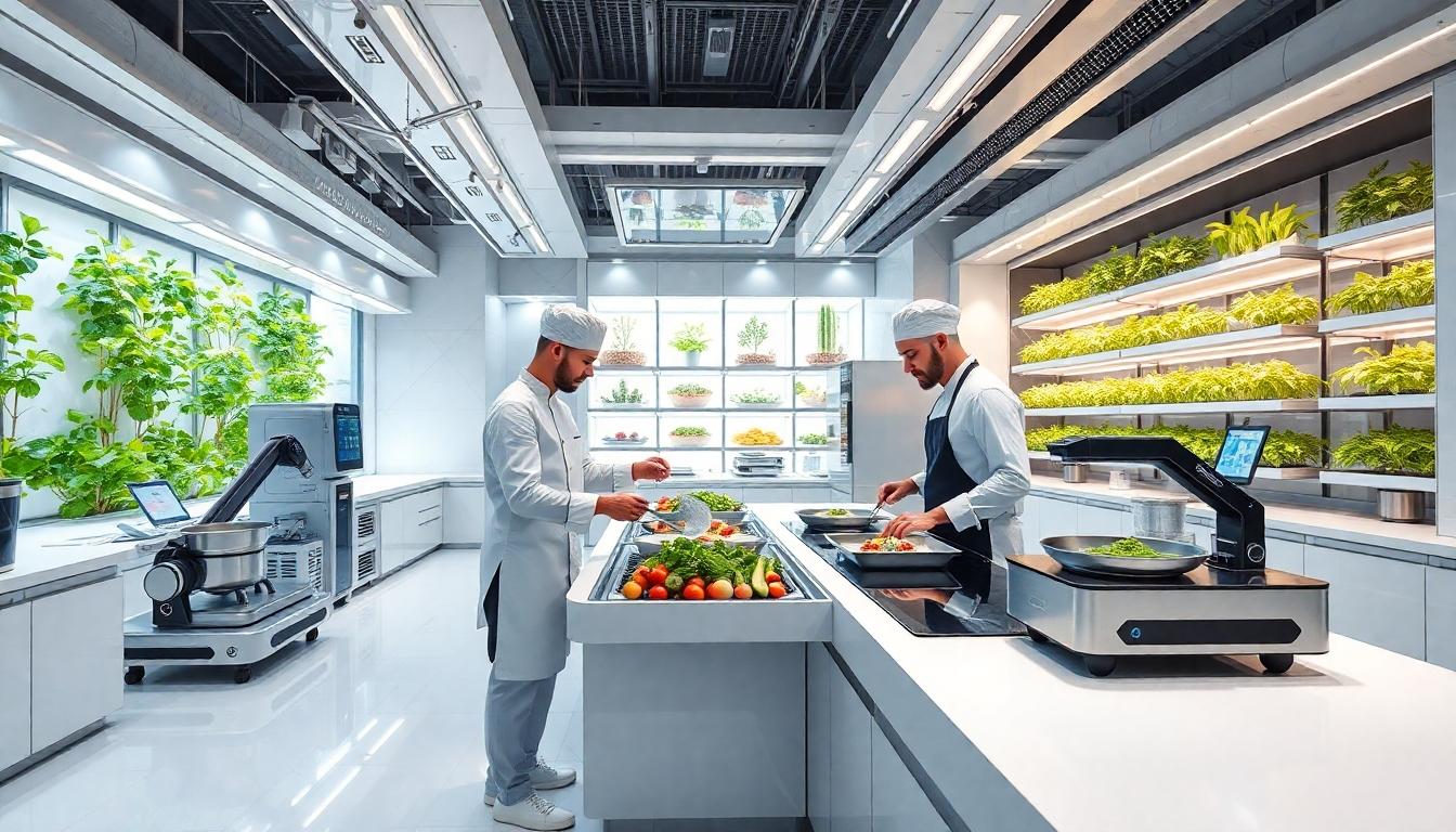 2026年のフードテック：AI調理システムと垂直農場を備えた未来型キッチン
