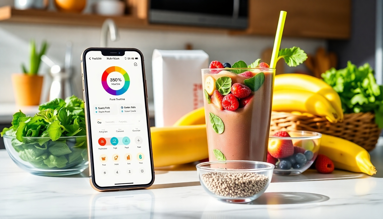 パーソナライズドフードのイメージ - スマホアプリと栄養分析
