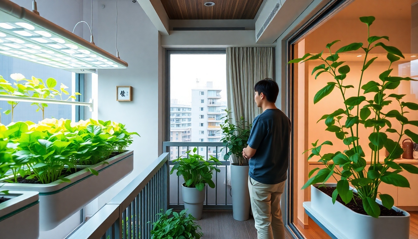 都市で始める家庭菜園のハイテク化