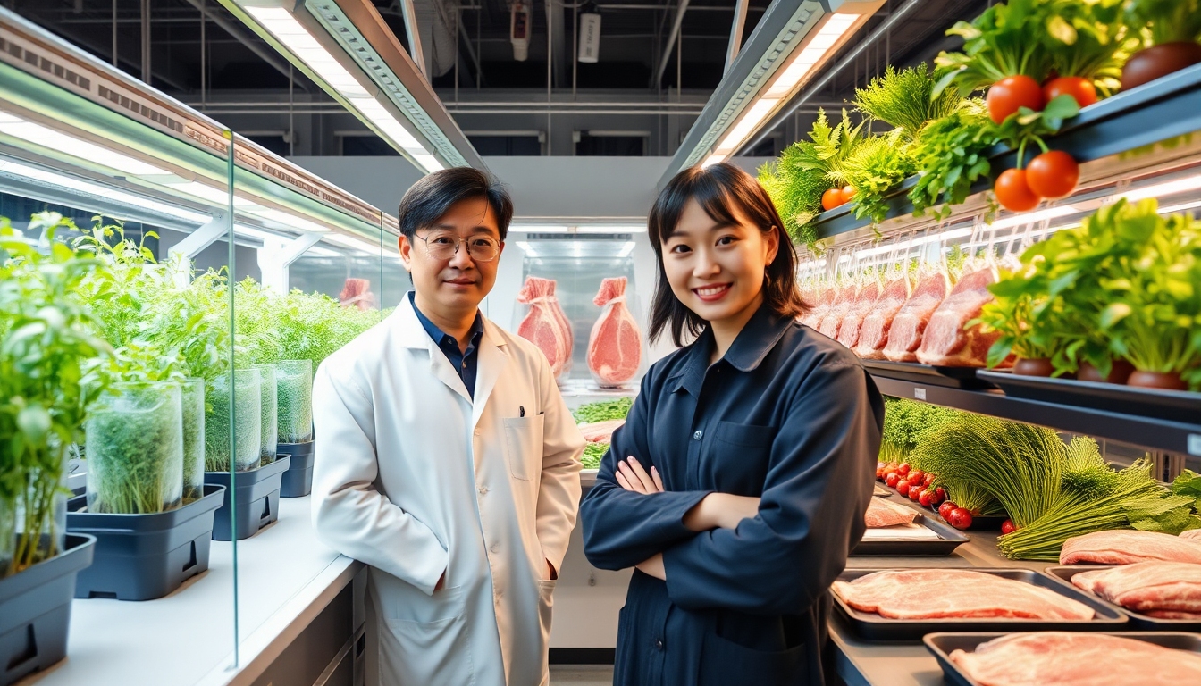 フードテック技術のイメージ