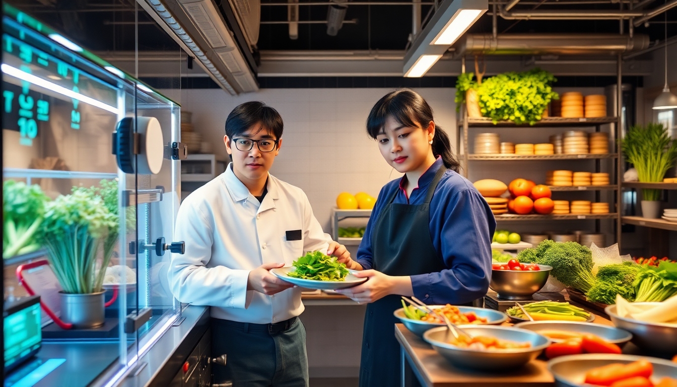 AIとロボットが変えるフードテックの未来