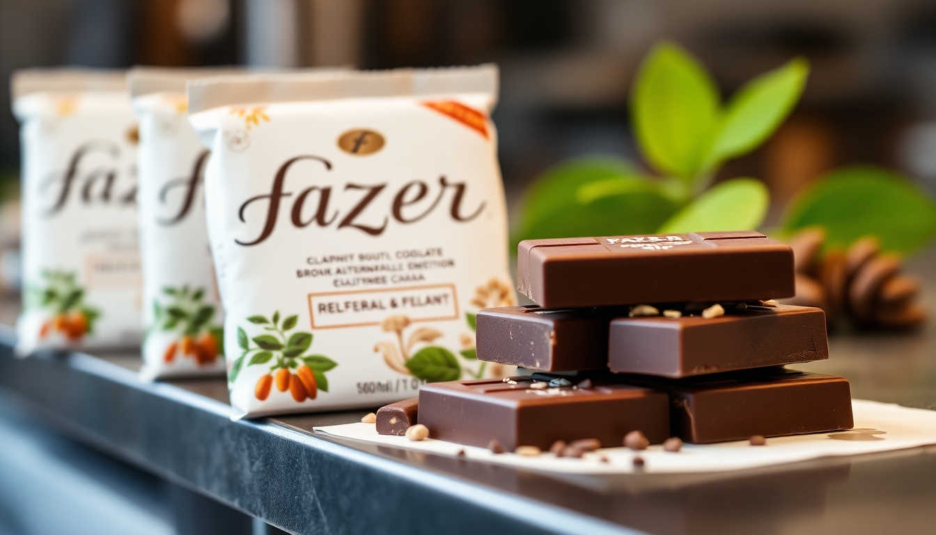 フィンランドのチョコレートメーカーFazer、植物性代替チョコレートで初の本格生産を開始
